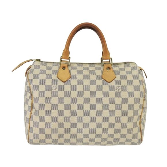 LOUIS VUITTON Damier Azur Speedy 30 Hand Bag - Picture 1 of 14